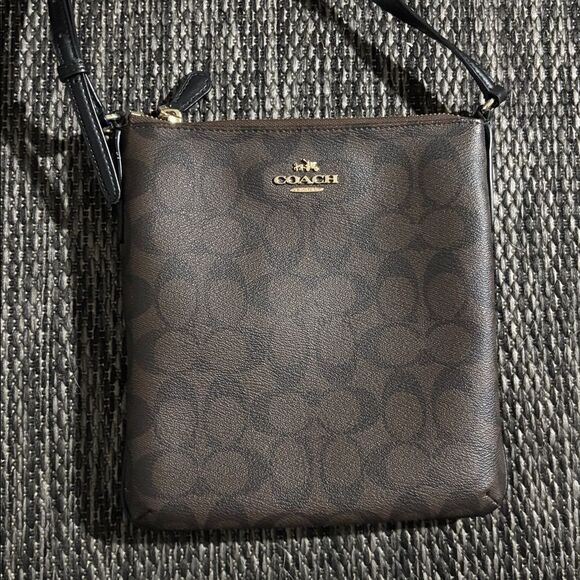 Coach F58309 Signature North South Crossbody Bag - Picture 3 of 9